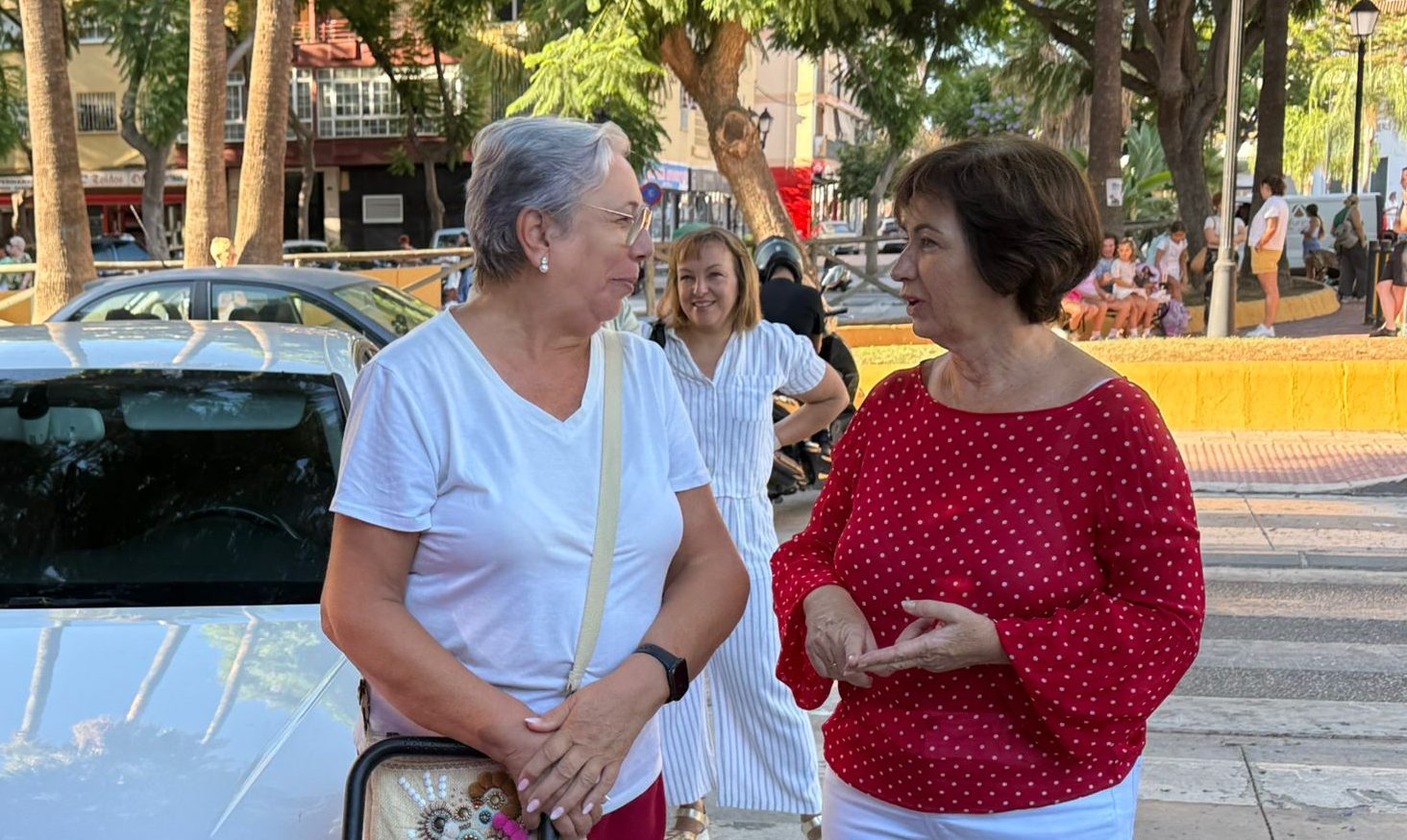 Carmen Segura reclama a la Junta reforzar infraestructuras y a Fuengirola apoyar más a las AMPAS