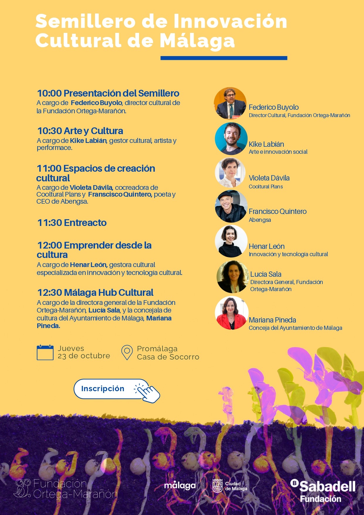 Málaga impulsa el talento con el nuevo Semillero de Innovación Cultural