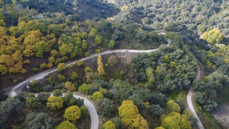 Finalizan las obras de reparación en la carretera entre Pujerra y Júzcar