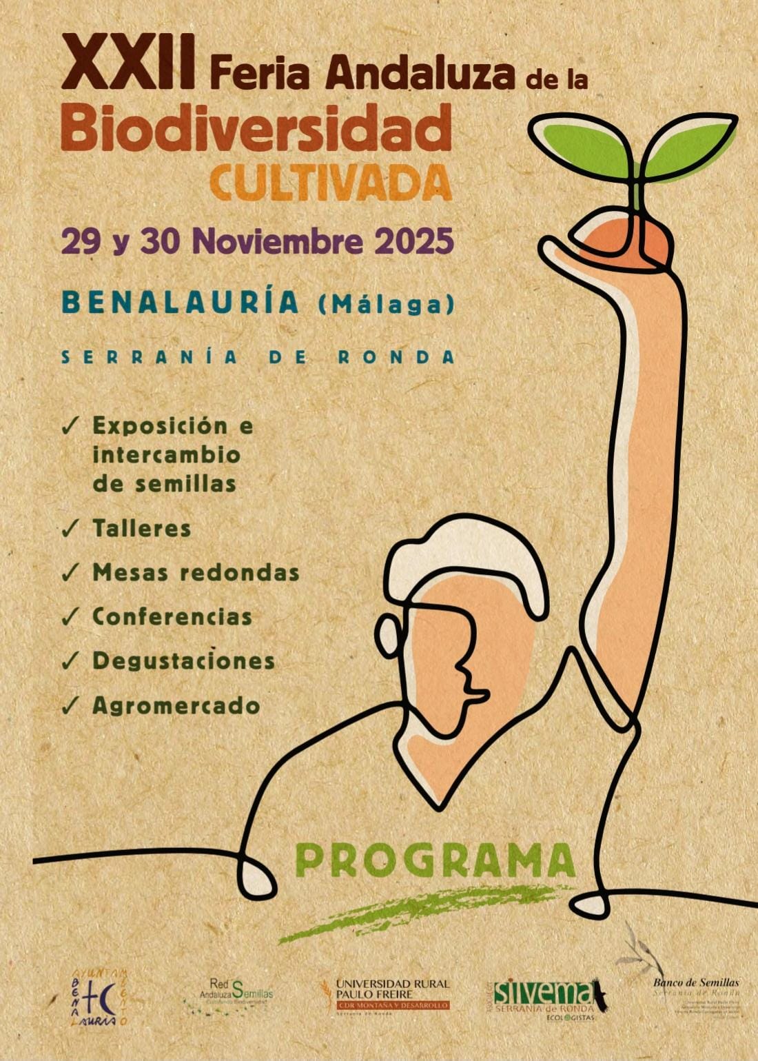 Benalauría acoge la feria andaluza de la biodiversidad cultivada