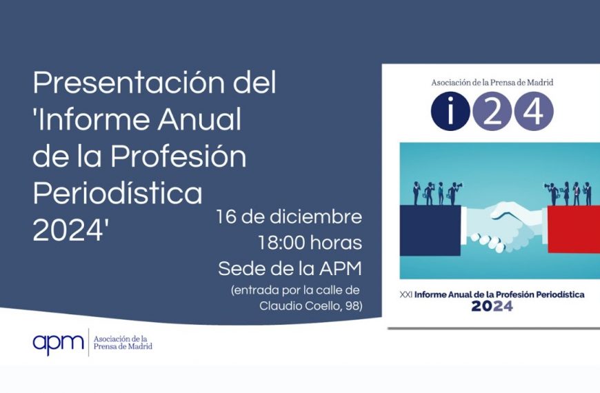 El Informe de la APM advierte de un retroceso en la credibilidad y la independencia periodística