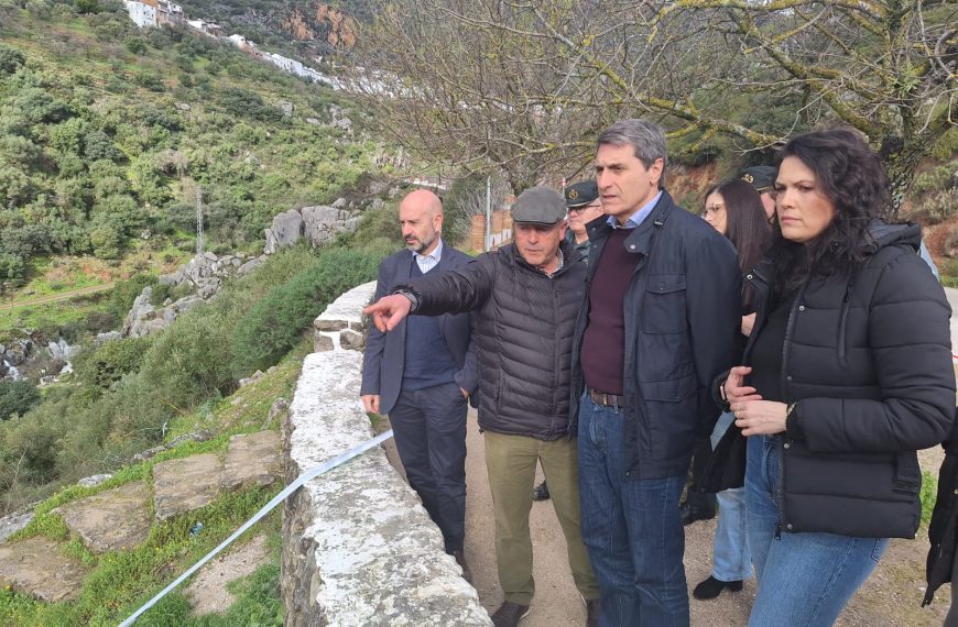 Fernández destaca en Ronda y Benaoján la necesidad de que todas las administraciones “reconduzcan sus esfuerzos económicos para apoyar a personas y empresas” afectadas por el temporal