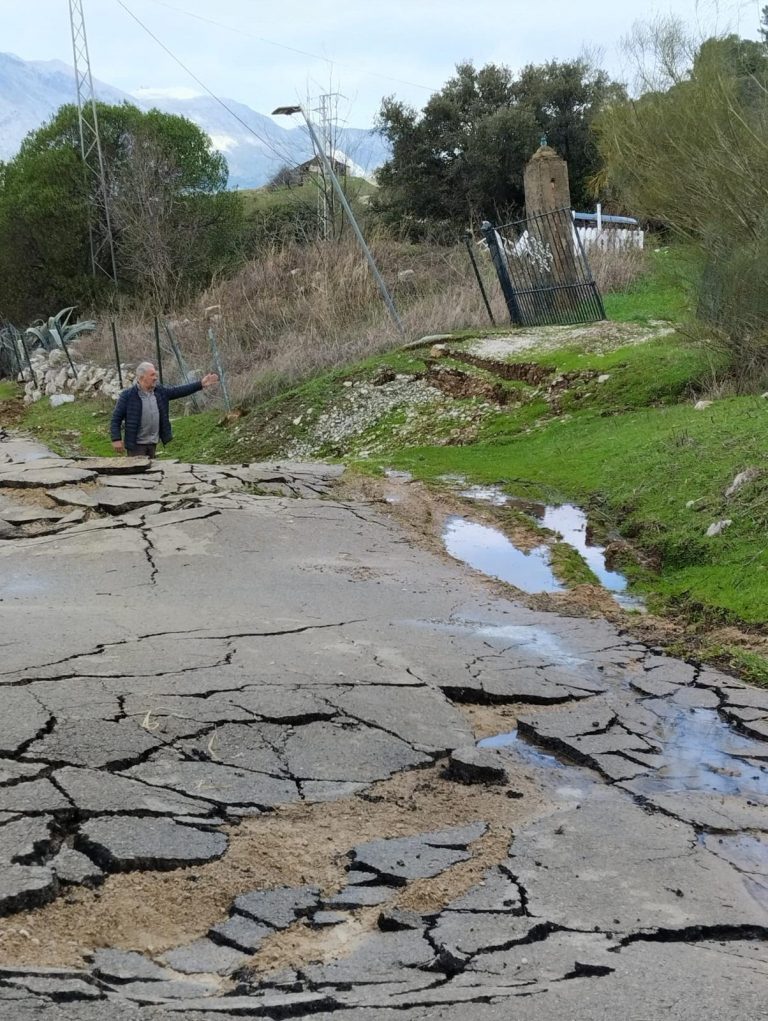 Benalauría hace balance de los daños causados por el temporal