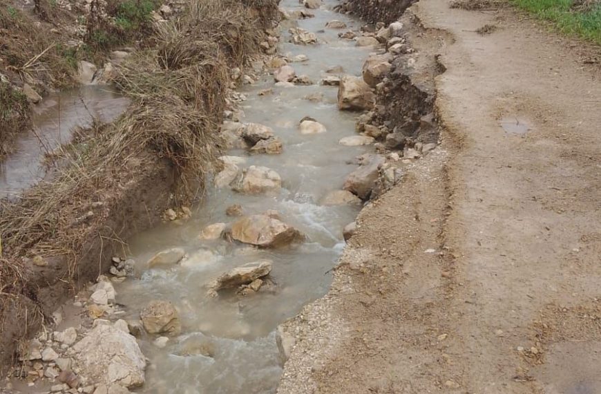 Cañete la Real hace balance de los daños causados por las lluvias