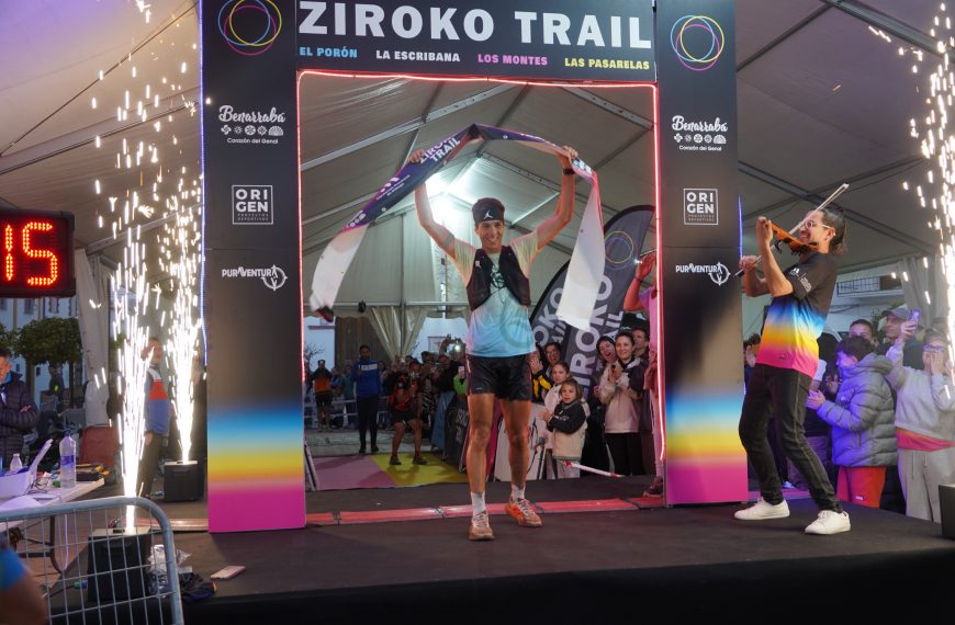 Jamadi Ibáñez y María Beltrán se imponen en la V Ziroko Trail de Benarrabá