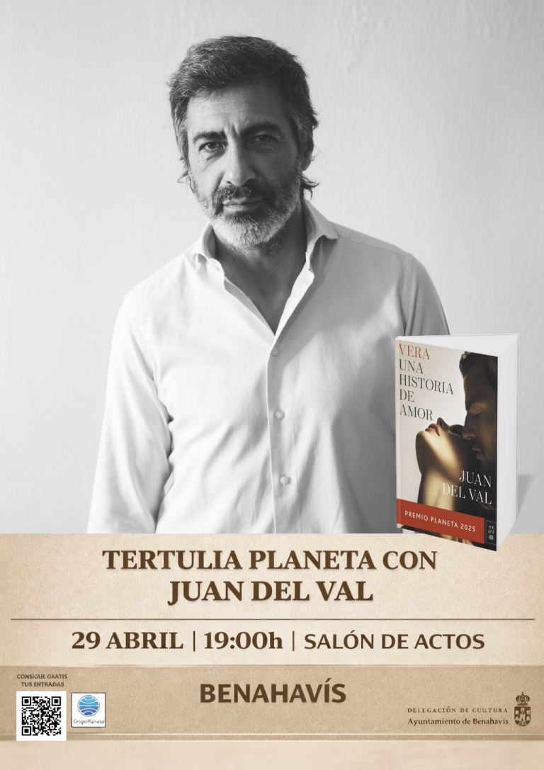 Benahavís acoge la presentación de Vera, una historia de amor, la última novela de Juan del Val, galardonada con el Premio Planeta