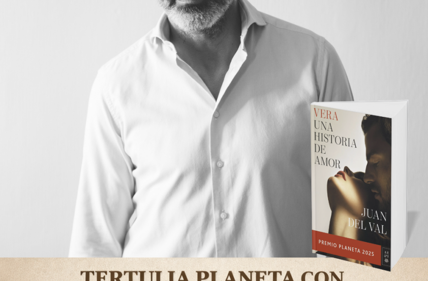 Benahavís acoge la presentación de Vera, una historia de amor, la última novela de Juan del Val, galardonada con el Premio Planeta