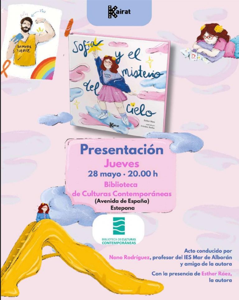 Estepona acoge la presentación de «Sofía y el misterio del cielo», una propuesta literaria para abordar el duelo en la infancia