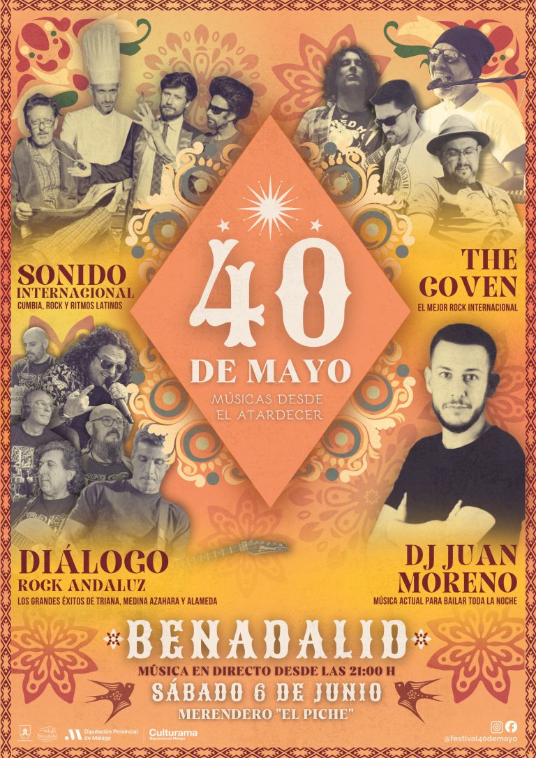 Benadalid presenta la V edición de su festival ‘40 de Mayo’