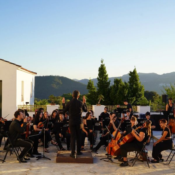 La Joven Orquesta Provincial de Málaga ofreció un concierto gratuito en Faraján