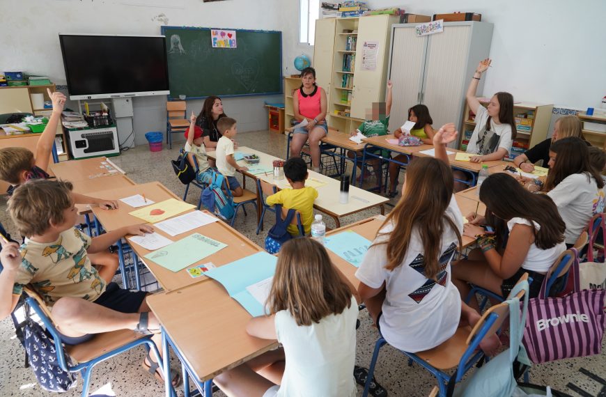 Más de una treintena de menores participan en la Escuela de Verano de Cartajima