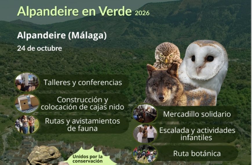 Alpandeire celebrará el 24 de octubre la III edición de su Feria Medioambiental ‘Alpandeire en Verde’