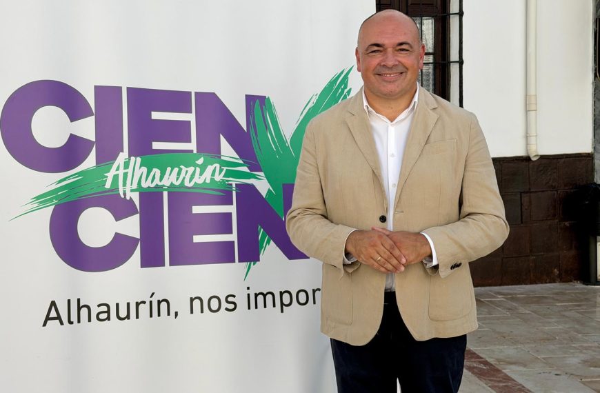 Anthony Bermúdez repetirá como candidato de 100% Alhaurín a la Alcaldía de Alhaurín el Grande en 2027